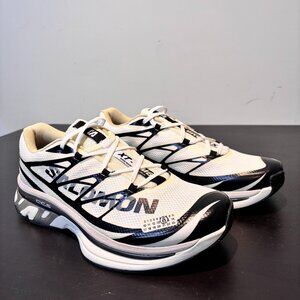 MM6 Maison Margiela x Salomon XT-6 – White/Black (Size 44 / 10)